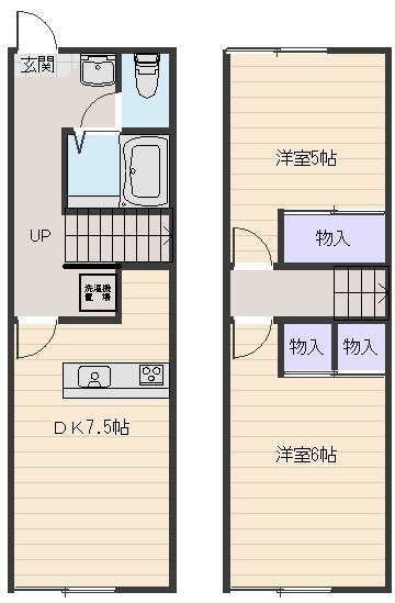 エトワール 2階 2DK 賃貸物件詳細