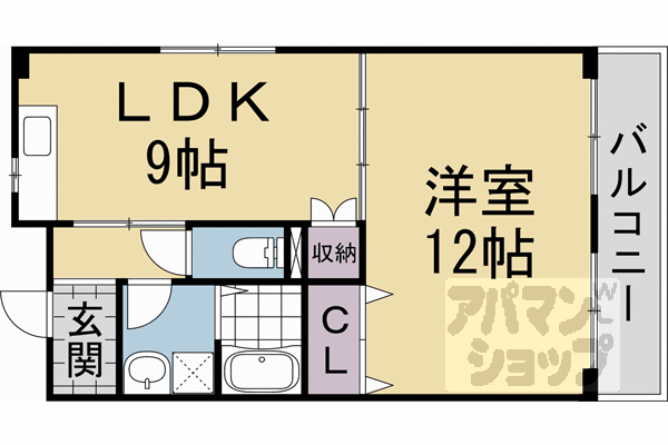 京都府京都市山科区東野八反畑町 椥辻駅 1LDK マンション 賃貸物件詳細