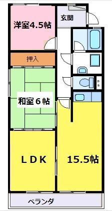 岐阜県岐阜市鏡島西１ 西岐阜駅 2LDK アパート 賃貸物件詳細