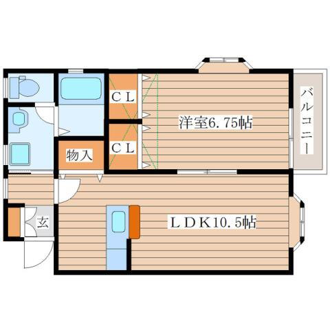 宮城県仙台市青葉区下愛子字観音 愛子駅 1LDK アパート 賃貸物件詳細