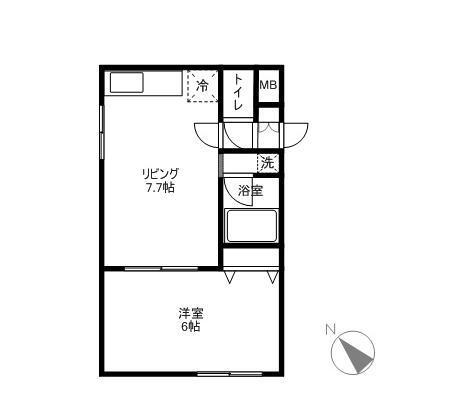 北海道札幌市北区北二十六条西２ 北２４条駅 1DK マンション 賃貸物件詳細