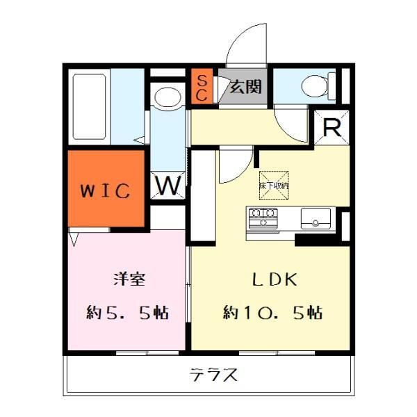 滋賀県守山市吉身４ 守山駅 1LDK アパート 賃貸物件詳細