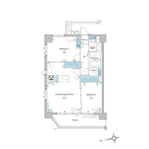 東京都北区赤羽台３ 赤羽駅 2LDK マンション 賃貸物件詳細