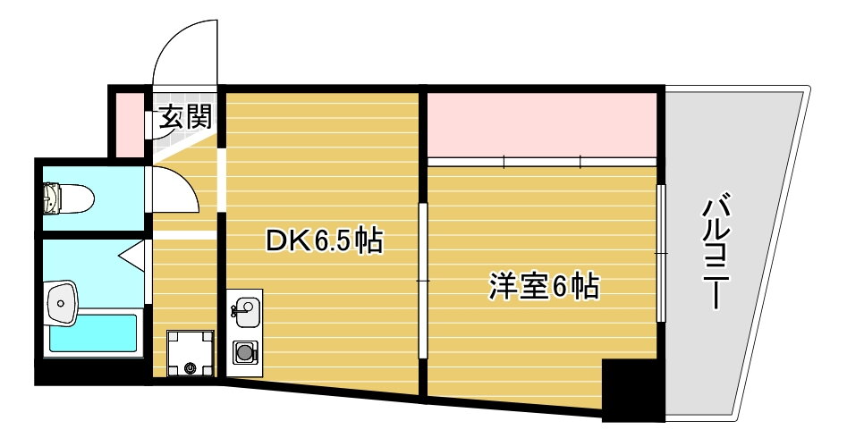 大阪府大阪市中央区高津２ 日本橋駅 1DK マンション 賃貸物件詳細