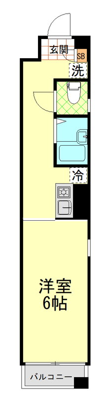 神奈川県川崎市幸区幸町２ 川崎駅 1K マンション 賃貸物件詳細