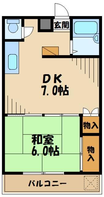 東京都調布市下石原１ 西調布駅 1DK マンション 賃貸物件詳細