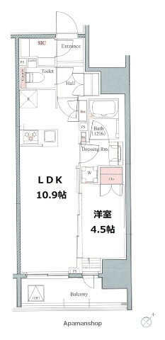 サンウッド東日本橋フラッツ 14階 1LDK 賃貸物件詳細