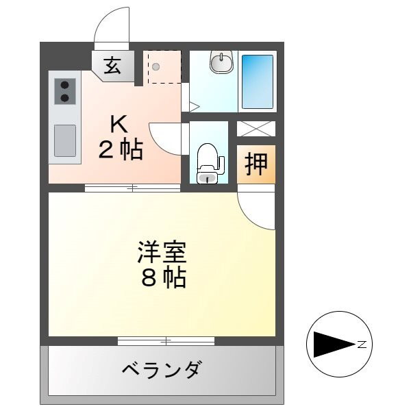 岐阜県瑞穂市只越 穂積駅 1K アパート 賃貸物件詳細