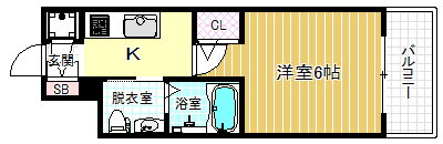 大阪府大阪市福島区福島７ 福島駅 1K マンション 賃貸物件詳細