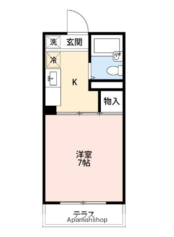熊本県熊本市西区池田３ 崇城大学前駅 1K マンション 賃貸物件詳細