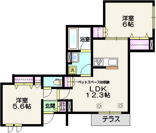 埼玉県久喜市久喜東２ 久喜駅 2LDK マンション 賃貸物件詳細