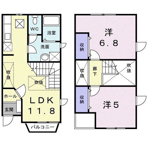 神奈川県横浜市泉区中田西２ 立場駅 2LDK アパート 賃貸物件詳細