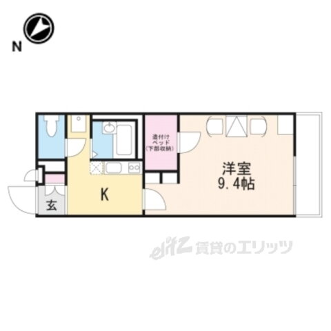 滋賀県彦根市高宮町 高宮駅 1K アパート 賃貸物件詳細