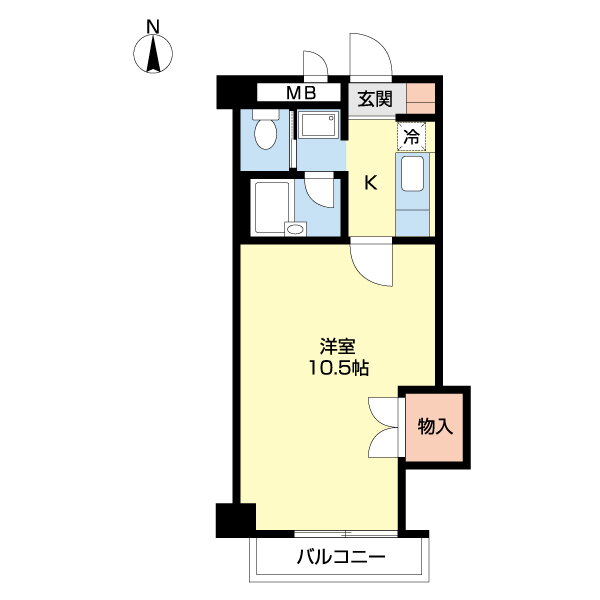 宮城県仙台市宮城野区高砂１ 陸前高砂駅 1K マンション 賃貸物件詳細