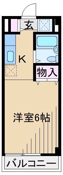 神奈川県横浜市港北区菊名７ 菊名駅 1K マンション 賃貸物件詳細