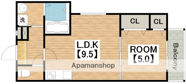 大阪府大阪市東住吉区今川４ 今川駅 1LDK アパート 賃貸物件詳細