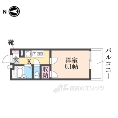 兵庫県尼崎市久々知２ 塚口駅 1K マンション 賃貸物件詳細