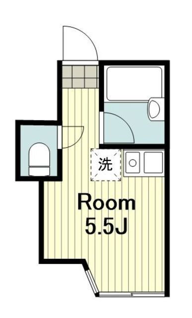 ユナイト生麦レオニックの杜 1階 ワンルーム 賃貸物件詳細