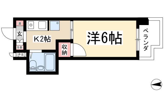 愛知県名古屋市瑞穂区洲雲町４ 桜山駅 1K マンション 賃貸物件詳細