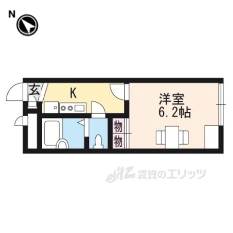 滋賀県彦根市城町２ 彦根駅 1K アパート 賃貸物件詳細