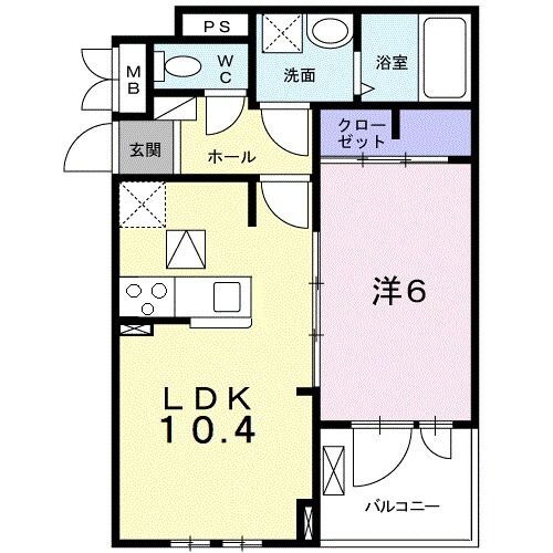 大阪府枚方市藤阪東町４ 長尾駅 1LDK アパート 賃貸物件詳細