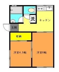 神奈川県厚木市鳶尾１ 本厚木駅 2K アパート 賃貸物件詳細