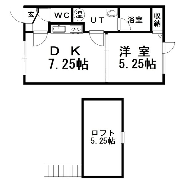 北海道釧路市文苑２ 釧路駅 1SDK アパート 賃貸物件詳細
