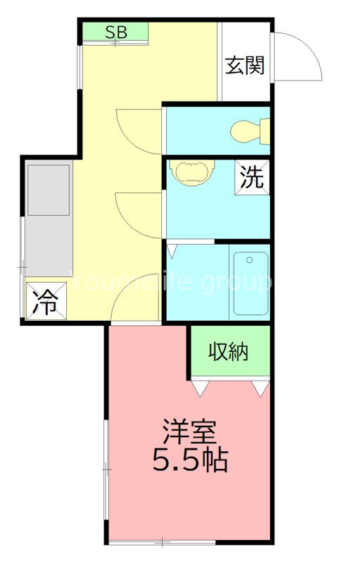 神奈川県横浜市戸塚区吉田町 戸塚駅 1K アパート 賃貸物件詳細