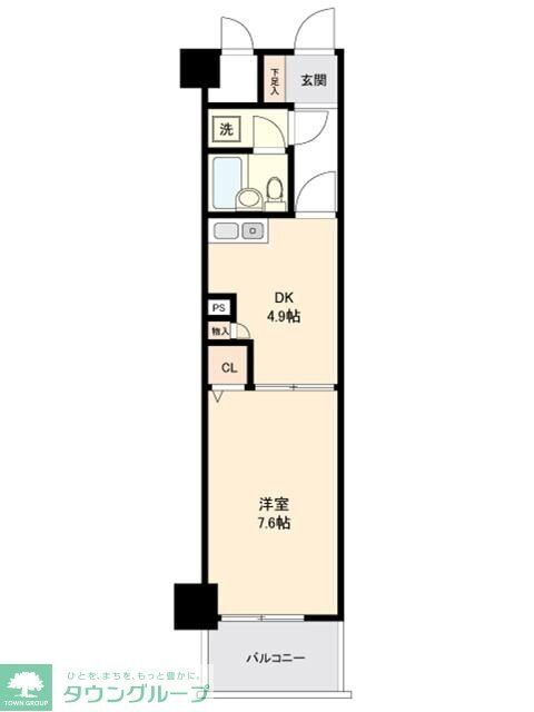 東京都葛飾区奥戸９ 小岩駅 1DK マンション 賃貸物件詳細