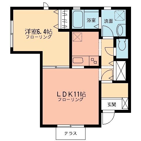 神奈川県大和市上草柳３ 大和駅 1LDK アパート 賃貸物件詳細