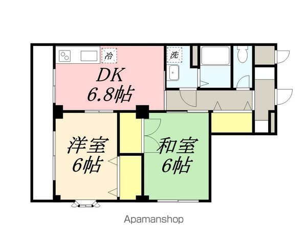 東京都武蔵野市境２ 武蔵境駅 2DK マンション 賃貸物件詳細