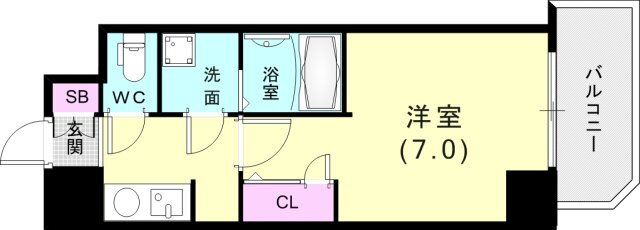 兵庫県神戸市兵庫区佐比江町 神戸駅 1K マンション 賃貸物件詳細