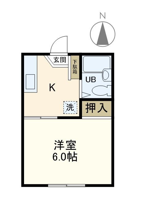 神奈川県横浜市戸塚区吉田町 戸塚駅 1K アパート 賃貸物件詳細