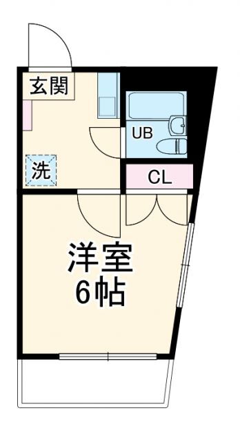 神奈川県川崎市多摩区生田１ 中野島駅 1K マンション 賃貸物件詳細