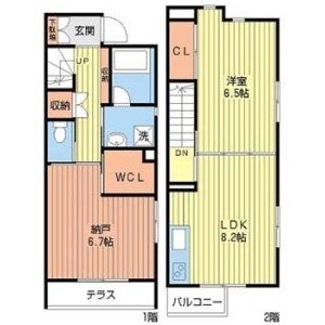 愛知県名古屋市瑞穂区竹田町２ 桜山駅 2LDK 一戸建て 賃貸物件詳細