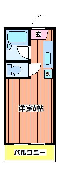 セントラルコーポクロッカス 2階 1K 賃貸物件詳細
