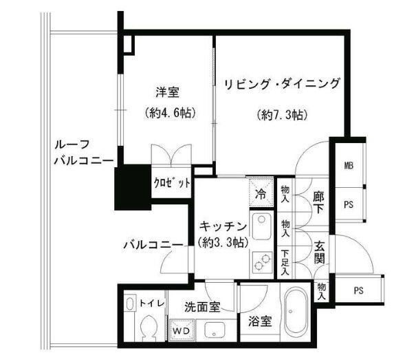 東京都港区虎ノ門１ 神谷町駅 1LDK マンション 賃貸物件詳細