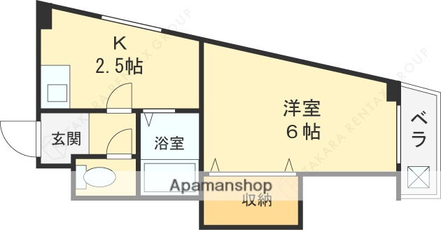 大阪府東大阪市横小路町１ 瓢箪山駅 1K マンション 賃貸物件詳細