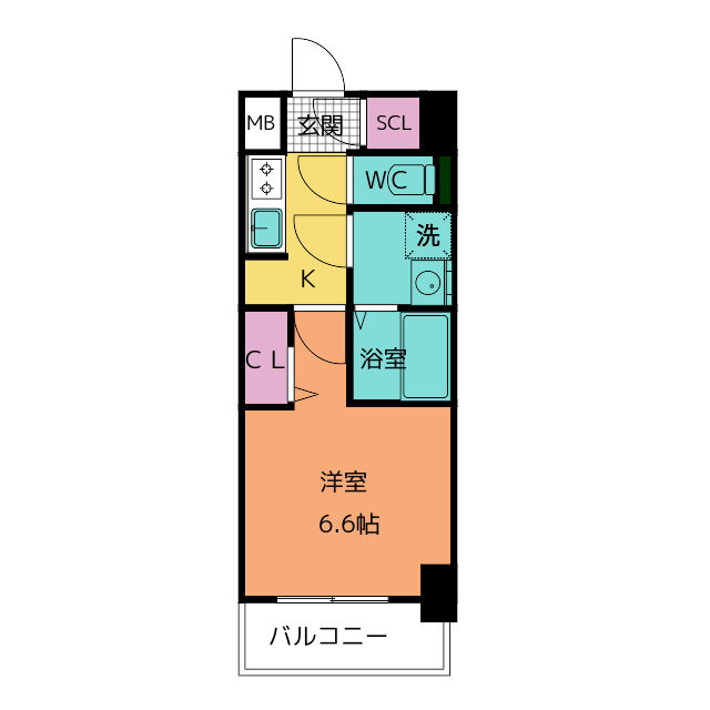 愛知県名古屋市中区橘１ 上前津駅 1K マンション 賃貸物件詳細