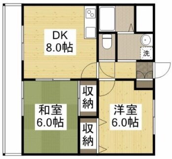 兵庫県姫路市飾磨区下野田４ 飾磨駅 2DK マンション 賃貸物件詳細