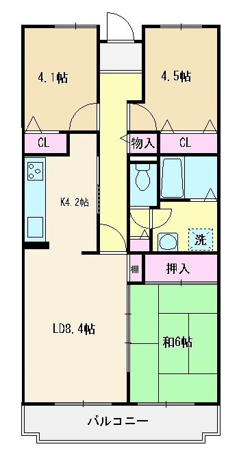 埼玉県和光市新倉３ 和光市駅 3LDK マンション 賃貸物件詳細