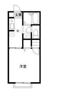 埼玉県深谷市東方 籠原駅 1K アパート 賃貸物件詳細