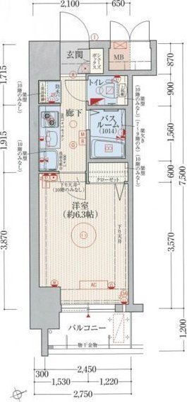 大阪府大阪市東淀川区西淡路１ 東淀川駅 1K マンション 賃貸物件詳細