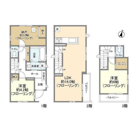 東京都豊島区千早４ 千川駅 2SLDK 一戸建て 賃貸物件詳細