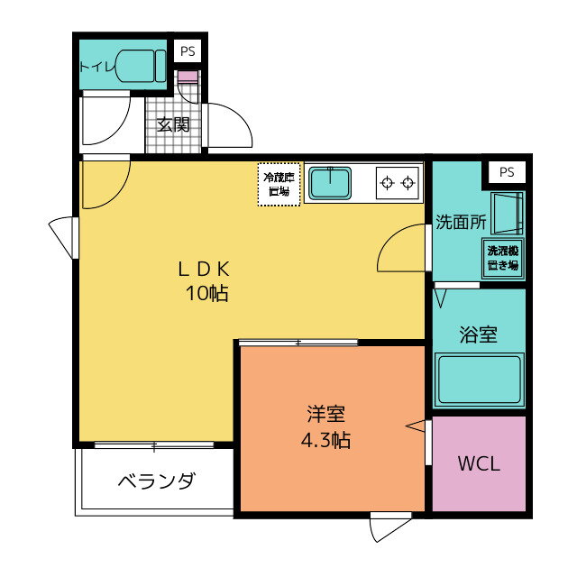 愛知県名古屋市南区弥次ヱ町１ 大江駅 1LDK アパート 賃貸物件詳細