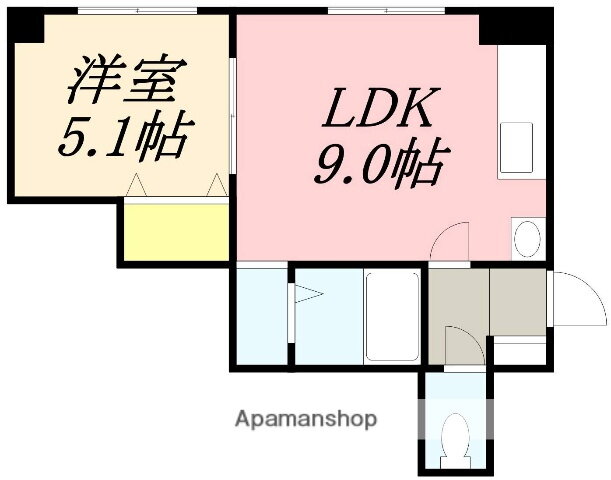 ＡＶＡＮＴ　ＧＡＲＤＥＩ 2階 1DK 賃貸物件詳細