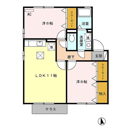 鹿児島県薩摩川内市宮内町 上川内駅 2LDK アパート 賃貸物件詳細