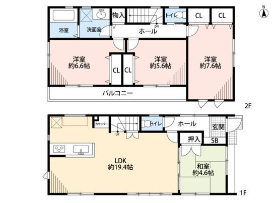 谷原５丁目戸建 4LDK 賃貸物件詳細