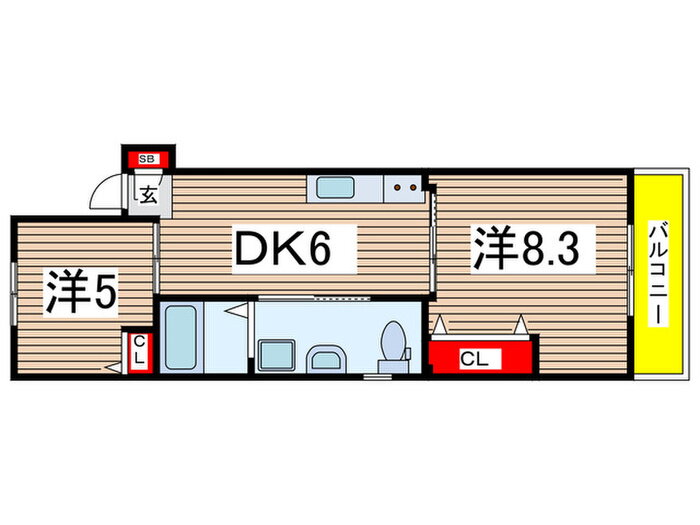 東京都葛飾区鎌倉１ 小岩駅 2DK アパート 賃貸物件詳細