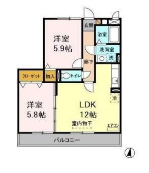 茨城県常陸太田市大平町 常陸太田駅 2LDK アパート 賃貸物件詳細